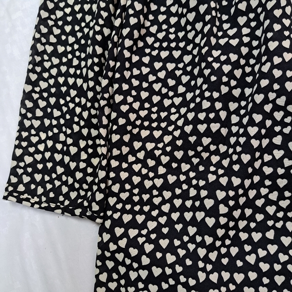 J. Crew Mercantile Tulip Hem Heart Print Dress - Picture 11 of 11